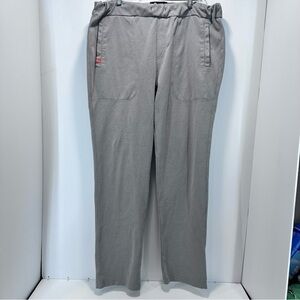 2undr Men XL Leisure Pant Light Gray Pull On‎ *No Drawstring Houndstooth Square